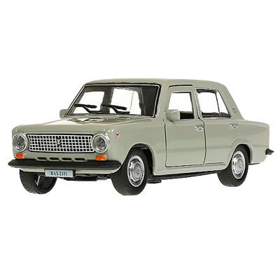 Машина металлическая инерционная ВАЗ 2101 12 см Технопарк 2101-12-GY 1